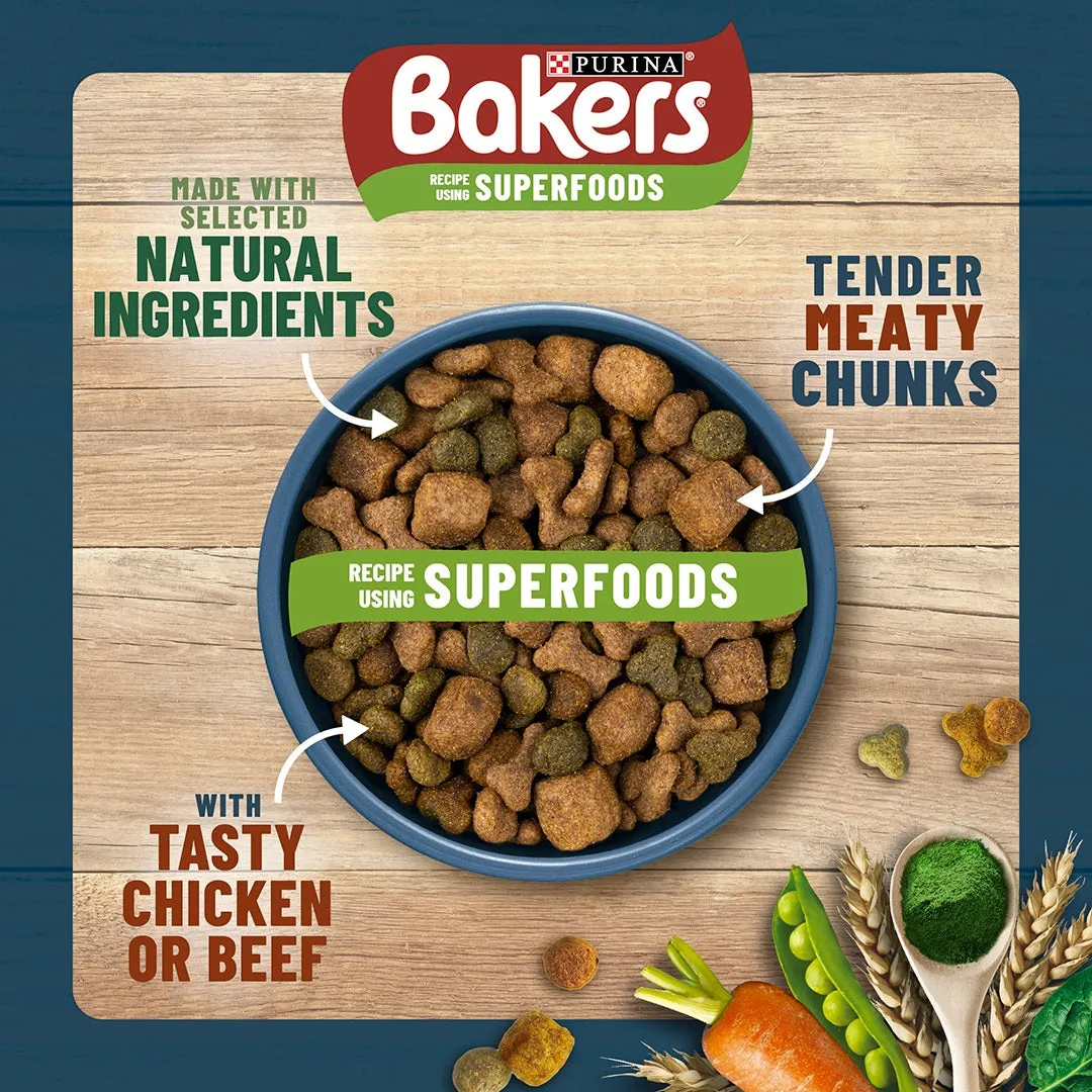 Bakers | Dry Dog Food | Adult | Chicken & Country Vegetables