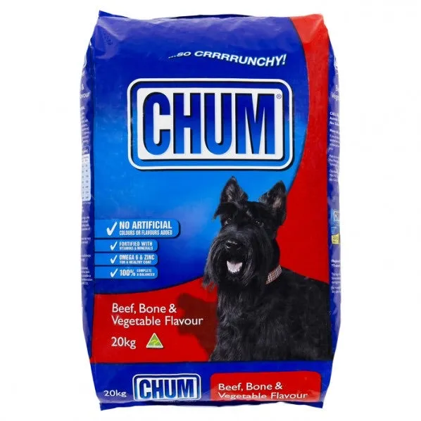 Chum Beef, Bone & Vegetable 20kg