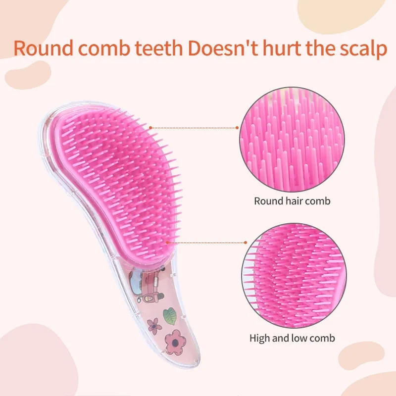 Cute Anti-knot Hair Comb