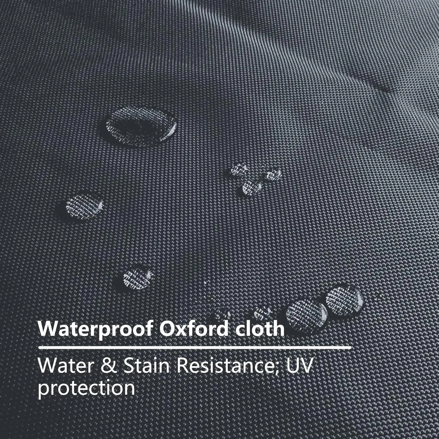 Dog Bed Cover for 44" L 32" W 4" H - 600D Oxford Waterproof with Zipper and Carry Handle - Washable, Cover Only (Gray)
