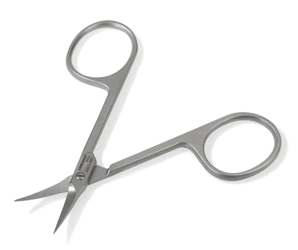 German INOX Tower Point Cuticle Scissors, German Cuticle Remover by Malteser