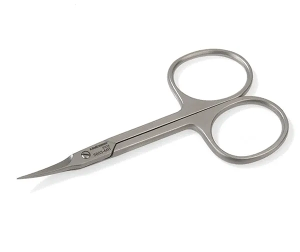 German INOX Tower Point Cuticle Scissors, German Cuticle Remover by Malteser