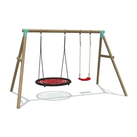 Go Wild 120cm Round Nest with Swing Seat