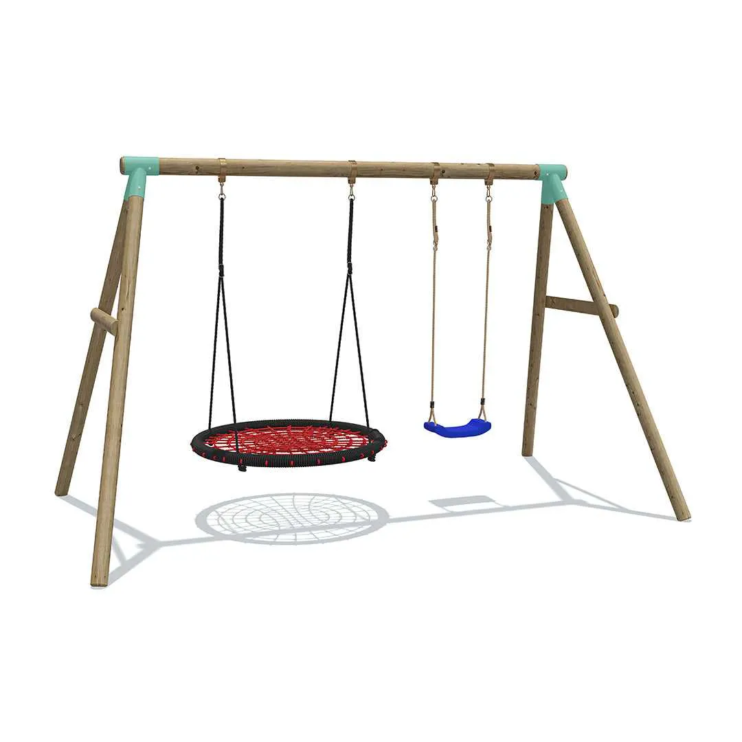 Go Wild 120cm Round Nest with Swing Seat
