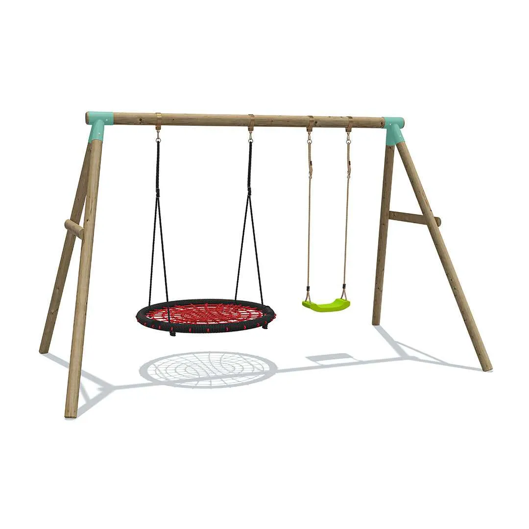 Go Wild 120cm Round Nest with Swing Seat