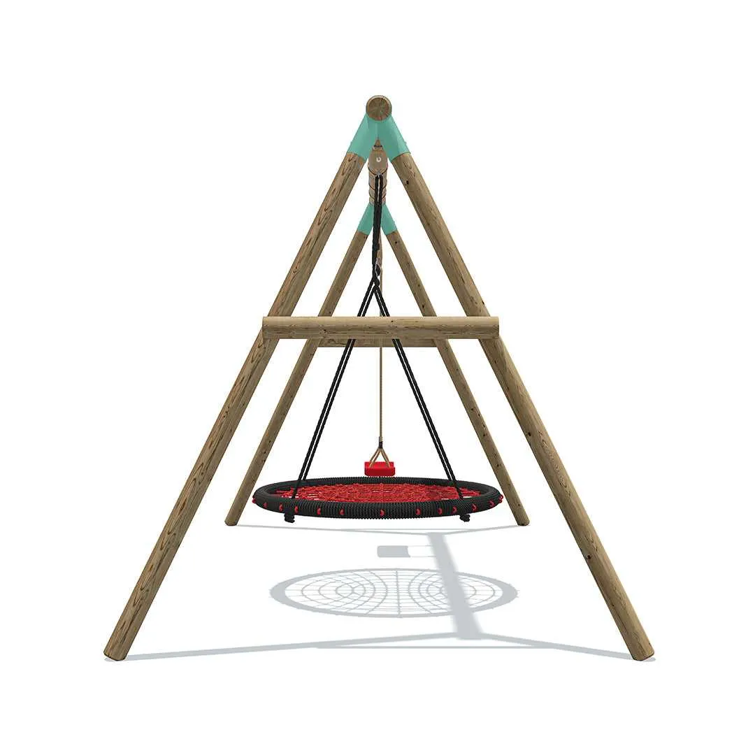 Go Wild 120cm Round Nest with Swing Seat