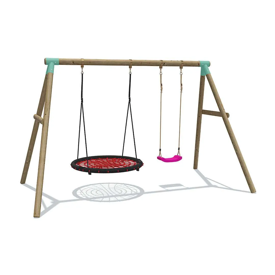 Go Wild 120cm Round Nest with Swing Seat