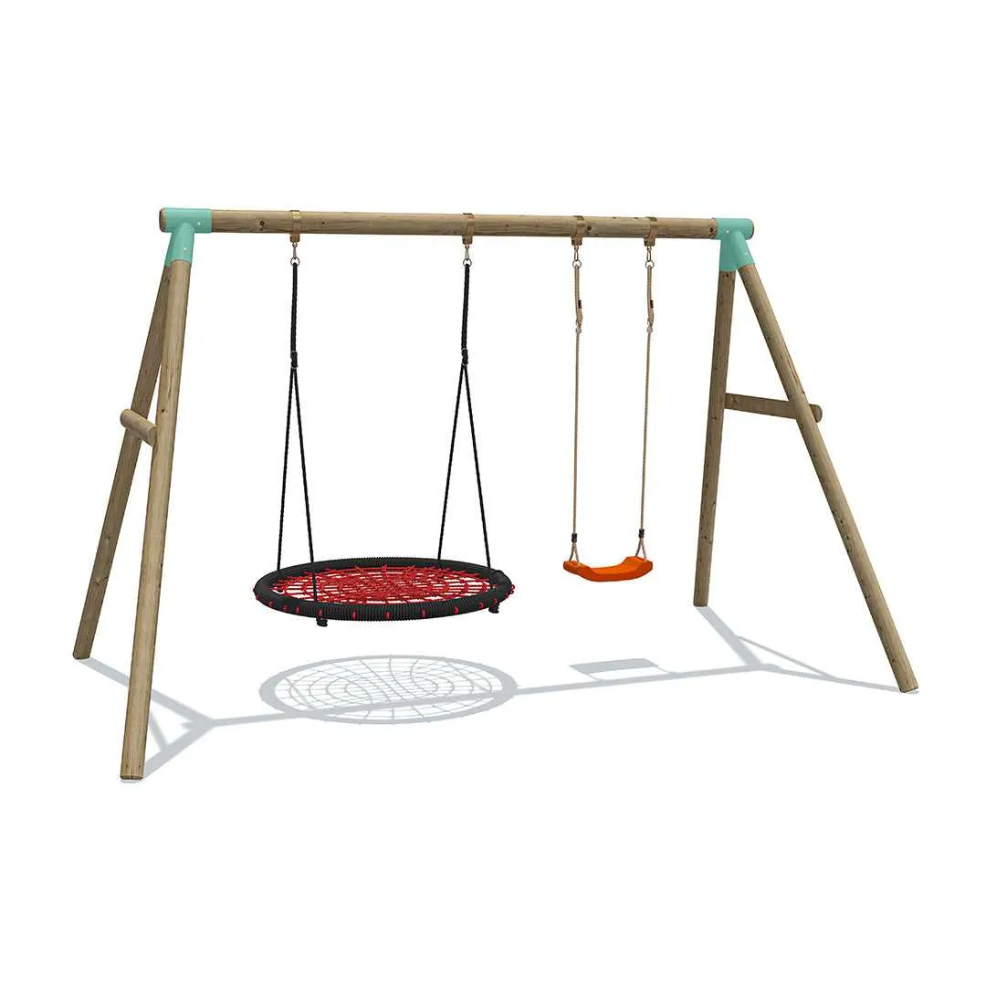 Go Wild 120cm Round Nest with Swing Seat