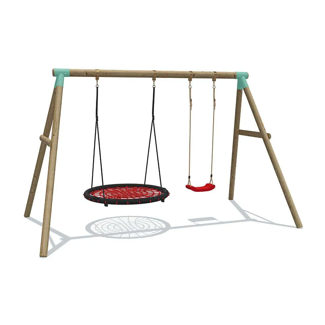 Go Wild 120cm Round Nest with Swing Seat