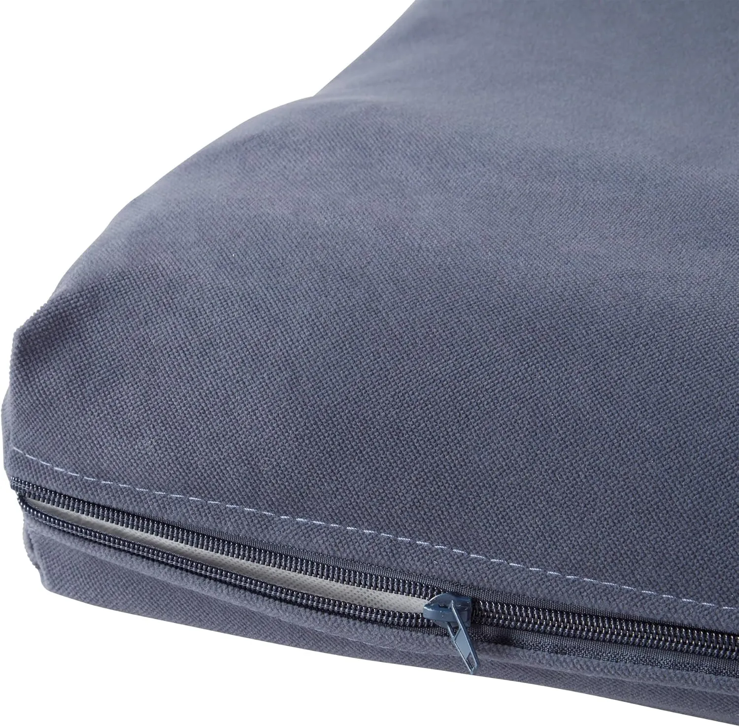 Happy Hounds Cooper Deluxe Reversible Crate Pad - Small - Denim