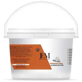 JEM Organics Cinnamon Maca Almond Butter - Bulk Bucket 8 lb