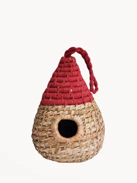 KORISSA Seagrass Birdhouse - Dewdrop