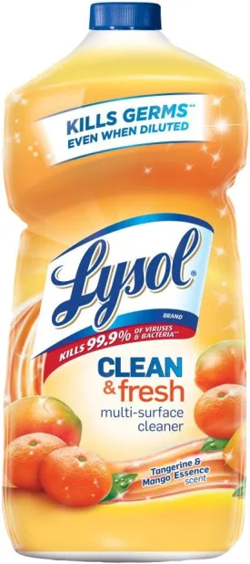 Lysol Clean & Fresh Multi-Surface Cleaner, Tangerine & Mango, 40oz