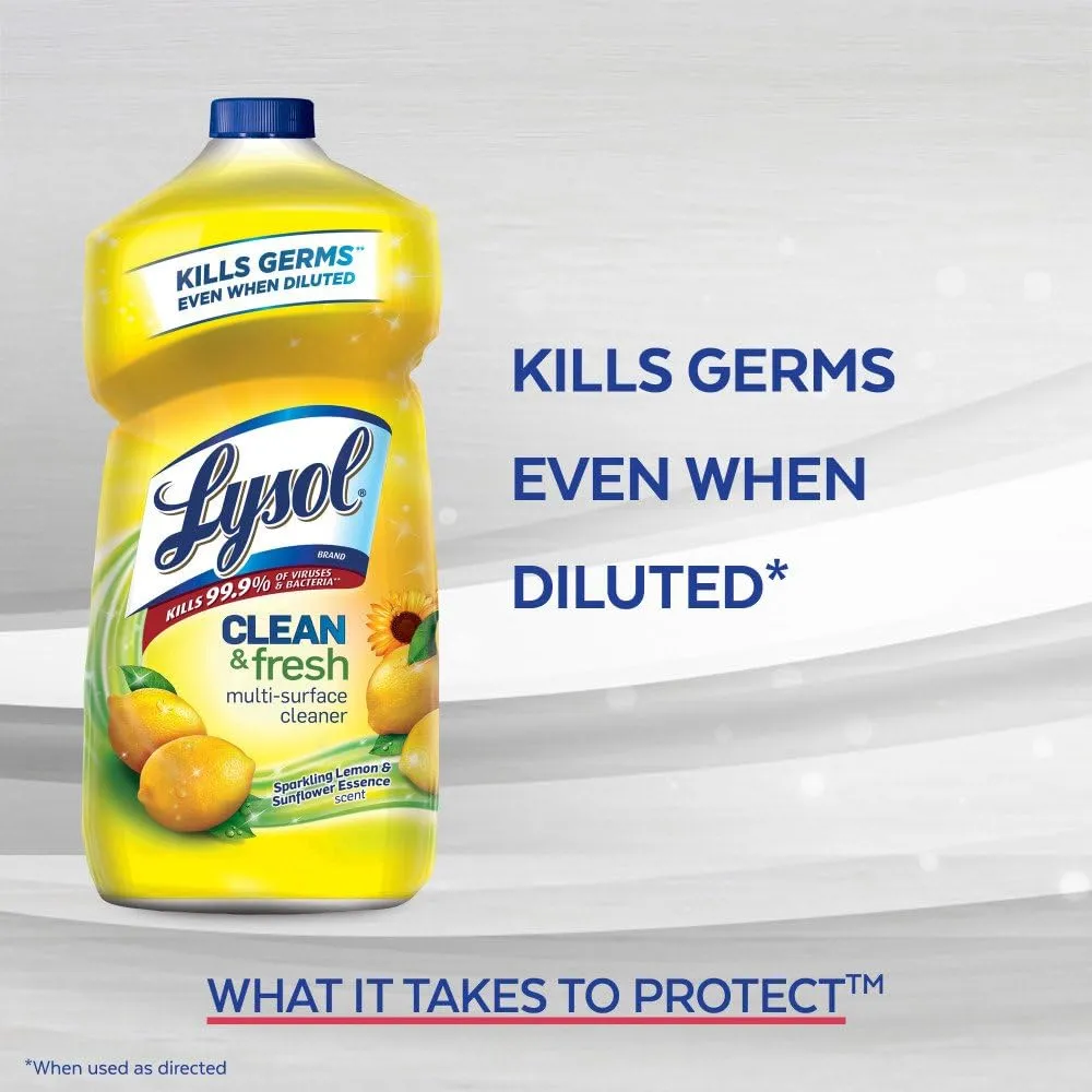 Lysol Clean & Fresh Multi-Surface Cleaner, Tangerine & Mango, 40oz
