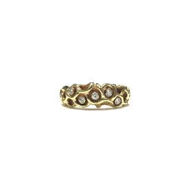 Nugget Nest Diamond Ring (14K)