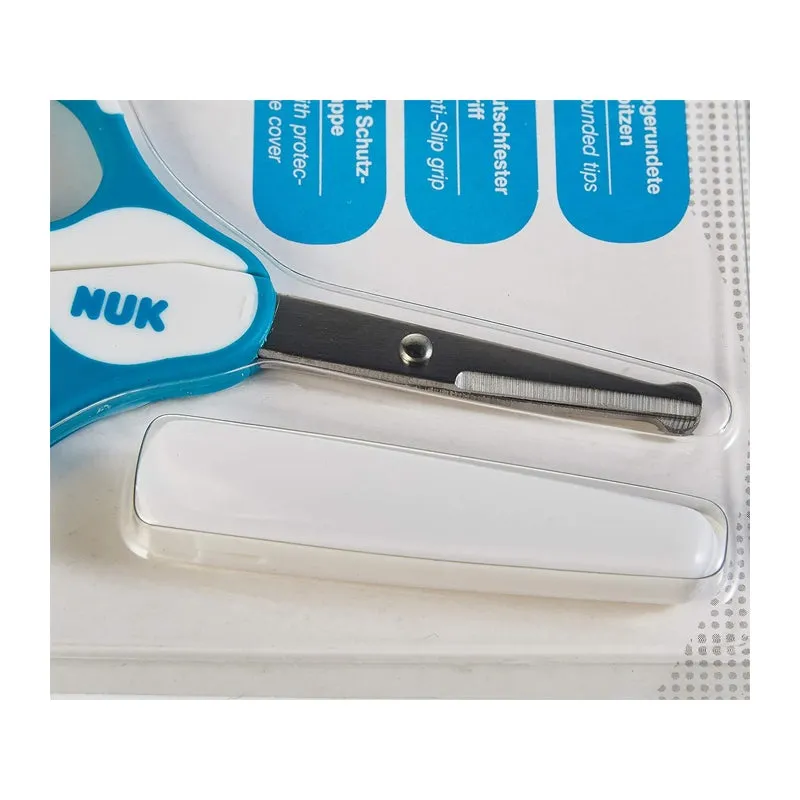 NUK Safety Baby Scissors with Protective Cap