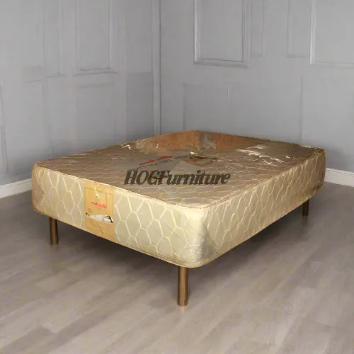 Olive Foam Mattress 6 x 4.5ft x 14" Fully Quilted
