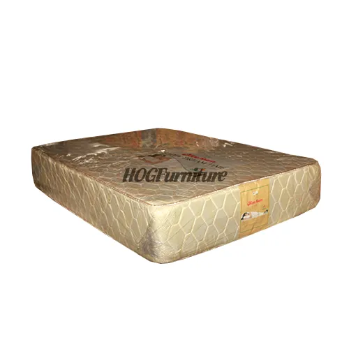Olive Foam Mattress 6 x 4.5ft x 14" Fully Quilted