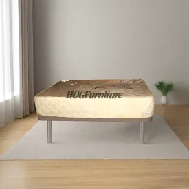 Olive Foam Mattress 6 x 6ft x 14" Fully Quilted