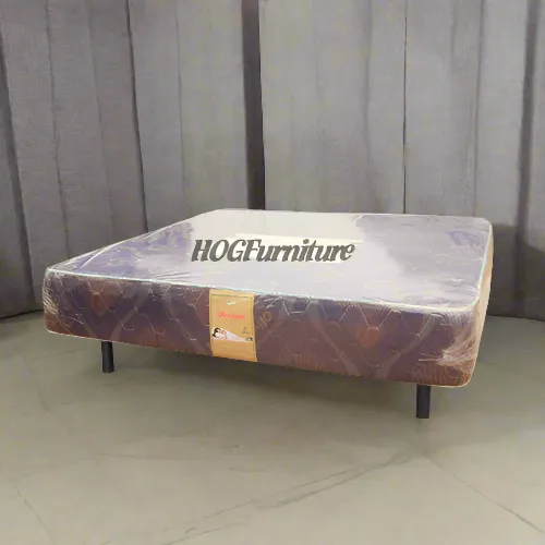 Olive Foam Mattress 6 x 6ft x 14" Fully Quilted