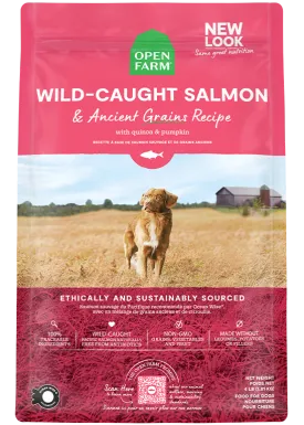 Open Farm Wild-Caught Salmon and Ancient Grains Dry Dog Food