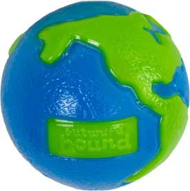 Outward Hound by Planet Dog Orbee-Tuff Planet Ball Blue/Green Treat-Dispensing Dog Toy, Medium