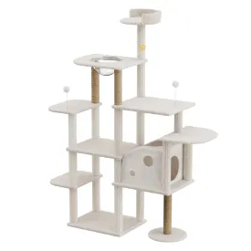 Pawz Wooden Multi-level Cat Tree Tower Large 172cm