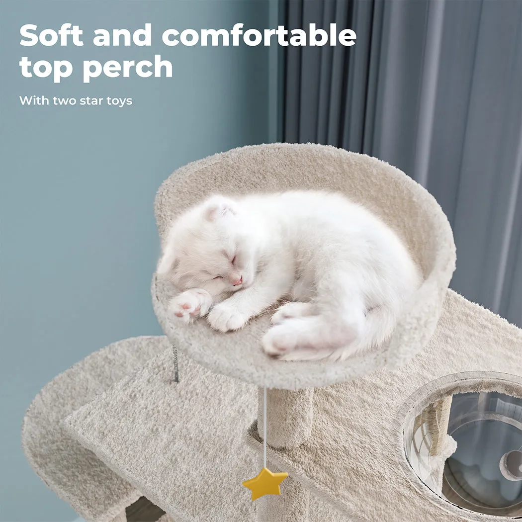 Pawz Wooden Multi-level Cat Tree Tower Large 172cm