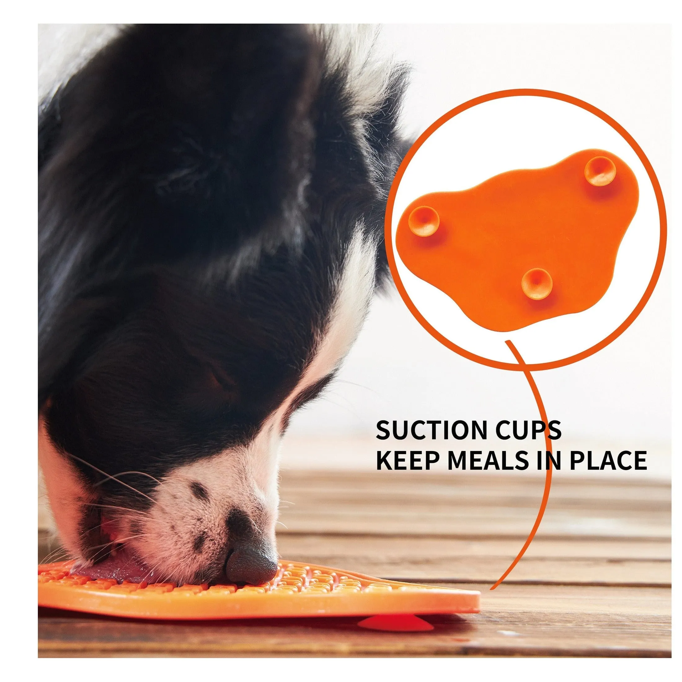 PetDreamHouse PAW Lick Pad Orange