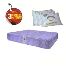 Regina-84848 Mouka Mattress- L 7ft x W 7ft x H 8"(Lagos Only)
