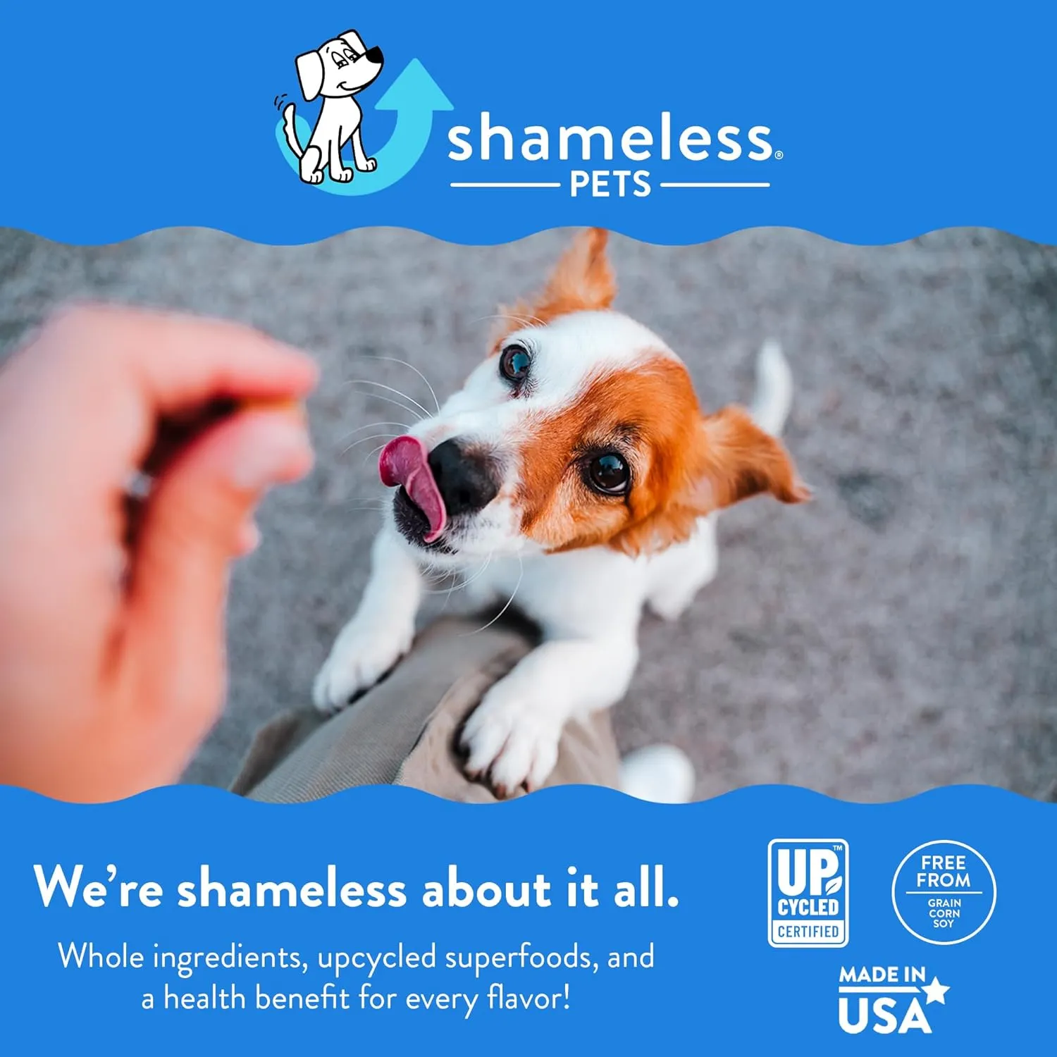 Shameless Pets Soft-Baked Dog Treats, Variety 5-Pack - Natural & Healthy Dog Chews for Small, Medium & Large Dogs - Biscuits Baked & Made in USA, Free from Grain, Corn & Soy