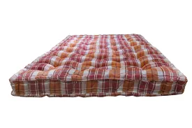 SPINEHEAL MATTRESS Box Type Soft Cotton Foldable Bed Mattress, Firm Gadda for Floor & Bed, Queen Size Mattress (72 x 60 x 5 Inches)